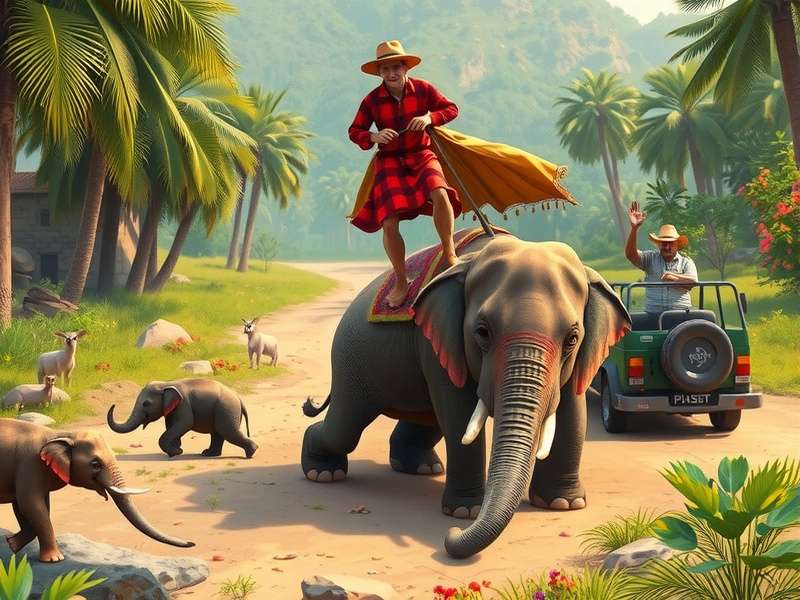 Elephant Safari Jaipur Delight Game Features